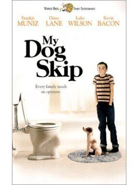 My Dog Skip VHS Frankie Muniz Diane Lane Family Film Kevin Bacon Pre-Owned